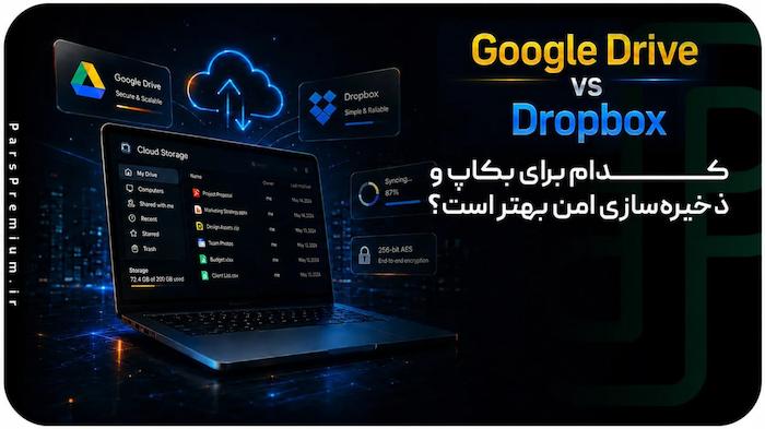 Google Drive یا Dropbox؟ کدام برای بکاپ و ذخیره‌سازی امن بهتر است؟